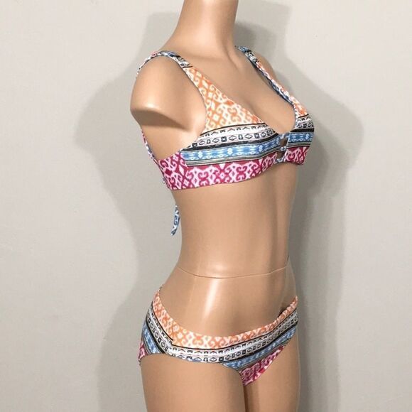 BECCA reversible bikini. M- bottom/L- top   NWT - Picture 6 of 12